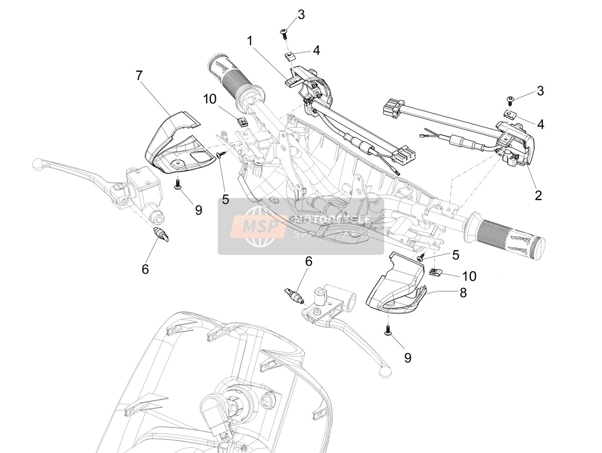 1D002471, Dispositif, Piaggio, 1