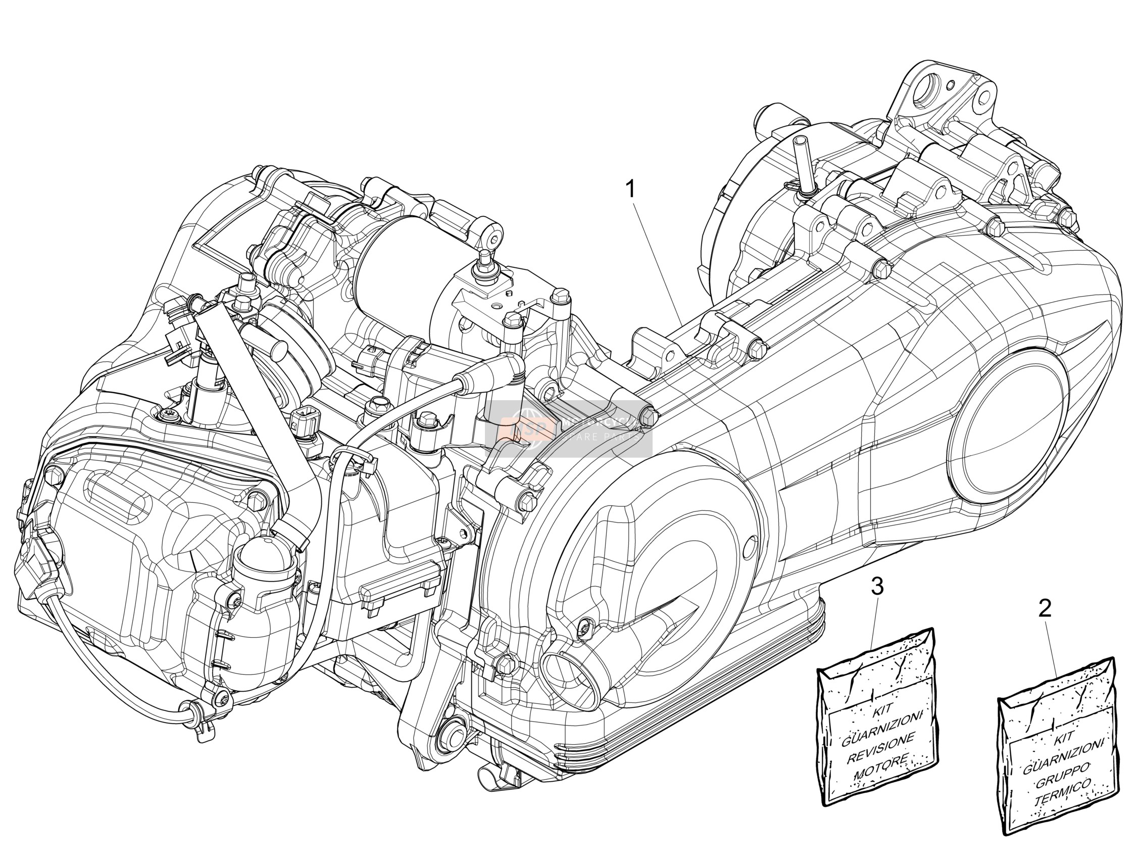 Motor Baugruppe