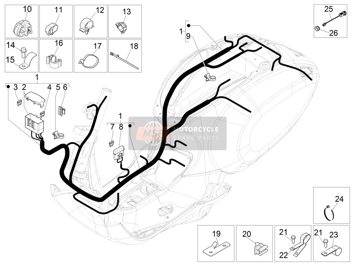 1D001827, Schelle, Piaggio, 0