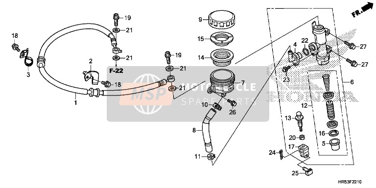 Rear Brake Master Cylinder