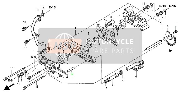 Honda TRX650FA FOURTRAX RINCON 2005 OIL PUMP for a 2005 Honda TRX650FA FOURTRAX RINCON