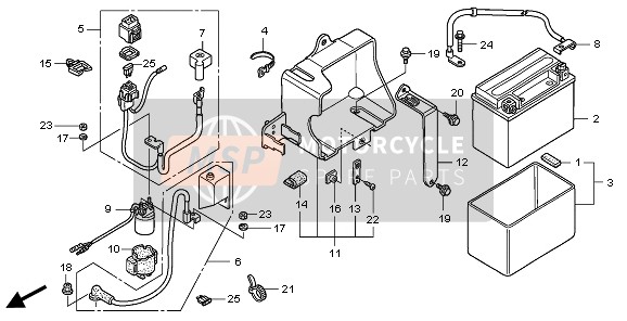 9391324180, Screw, Tapping, 4X10, Honda, 1