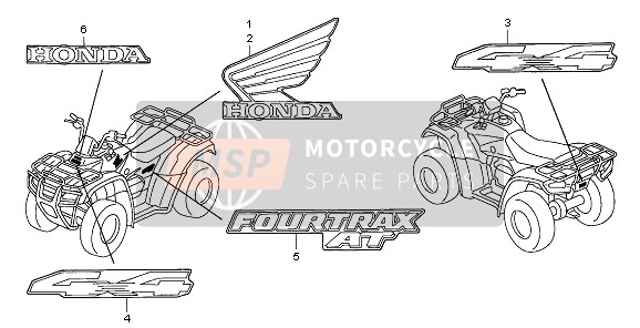 87126HN7U10ZA, Mark, Side Cover *TYPE1 * (TYPE1 ), Honda, 0