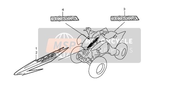 87121HM3A70ZB, Mark, L. Side *TYPE2 * (Jdm), Honda, 0