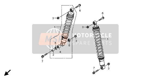 51400HP6A01ZA, Cushion Assy., Fr. *NH35M* (NH35M Cloud Silver Metallic), Honda, 0