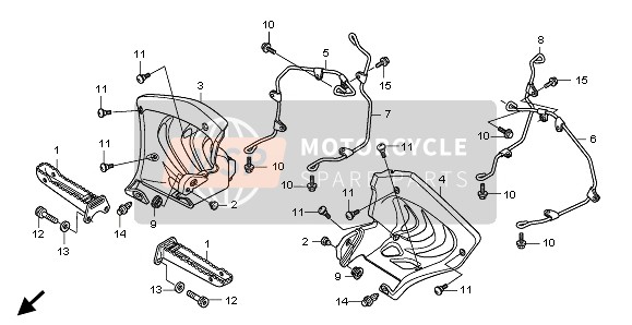 80122HP6A00ZA, Mudguard, L. Rr. *NH1* (NH1 Black), Honda, 0