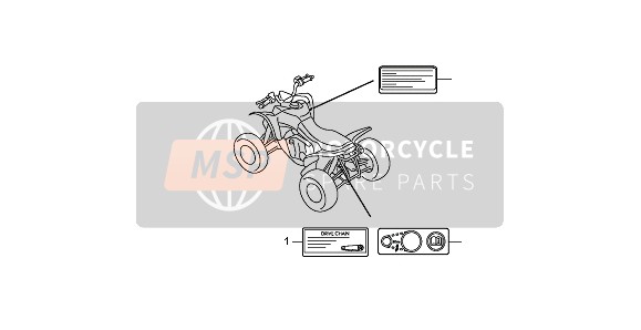 thumbnail image 2 of Genuine Honda Spark Plug Cap – Noise Suppressor Assy For TRX700XX, SXS500 (30700-MBN-671) 2 of 5