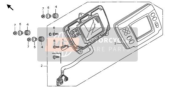 Honda TRX500FE FORETRAX FOREMAN ES 2011 Metro para un 2011 Honda TRX500FE FORETRAX FOREMAN ES