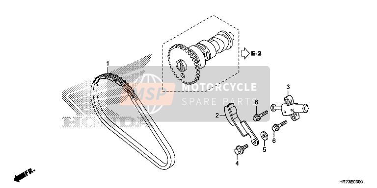 Honda TRX420FA5 2015 Cam Chain/ Tensioner for a 2015 Honda TRX420FA5