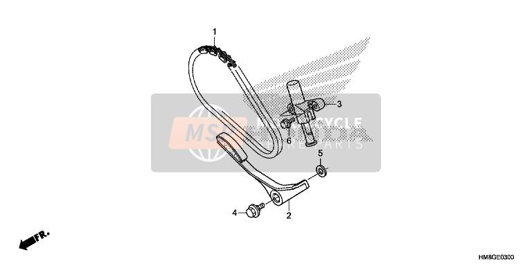 14510HM8000, Arm Comp., Cam Chain Tensioner, Honda, 0