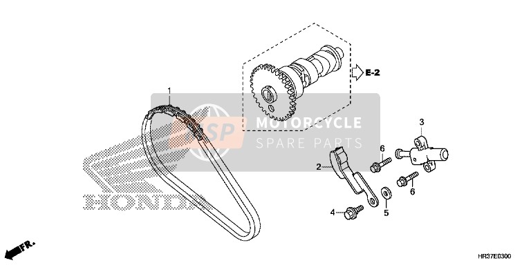 Honda TRX420FA1 2016 Cam Chain/Tensioner for a 2016 Honda TRX420FA1