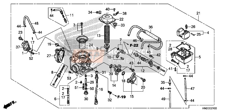 16060HN2A21, Spacer Set, Throttle Sens, Honda, 1