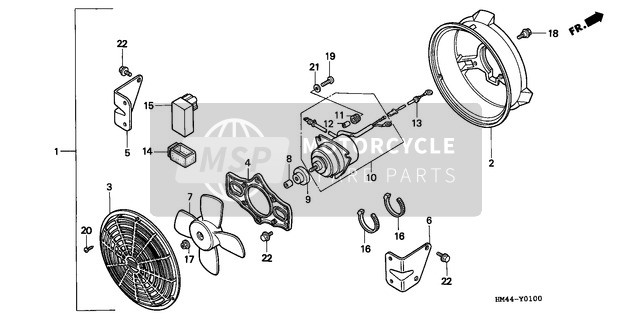 30401HM5A10, Cushion, C.D.I. Unit, Honda, 1