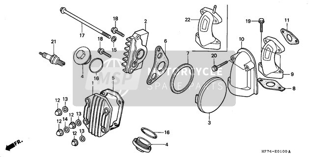 17111GN5980, Pipe, In., Honda, 1