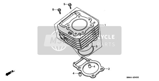 Honda TRX300FW 1998 Cylinder for a 1998 Honda TRX300FW