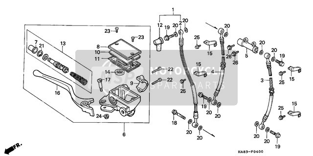 45513KE5026, Cap, Master Cylinder, Honda, 2