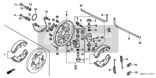 Front Brake Panel