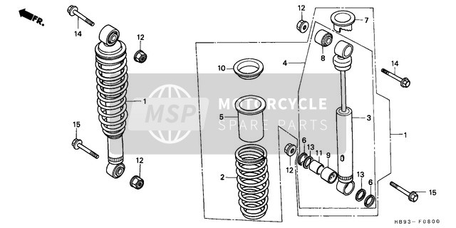 52459GE2681, Seat, Spring Stopper, Honda, 0