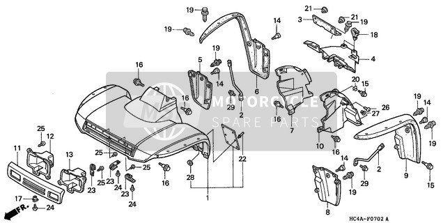 Front Fender ('93-'95)