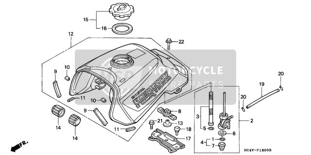 17632435730, Packing, Fuel Filler Cap, Honda, 3