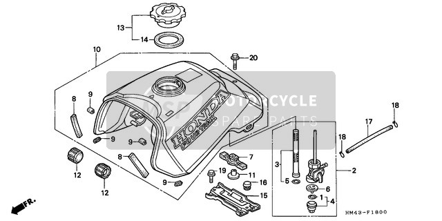 957010803008, Tornillo De Reborde 8X30, Honda, 1