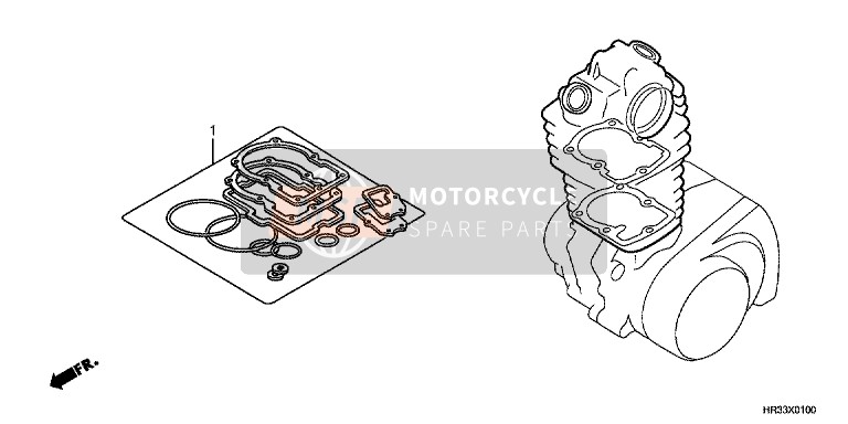 Honda TRX420FA2 2014 Gasket Kit A for a 2014 Honda TRX420FA2