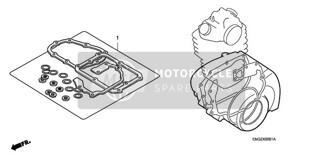 Honda TRX400FW 1996 Trousse de Mixte B pour un 1996 Honda TRX400FW