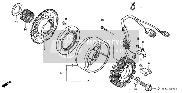 91102HC4004, Bearing, Needle, 26X31X24 (Koyo), Honda, 2