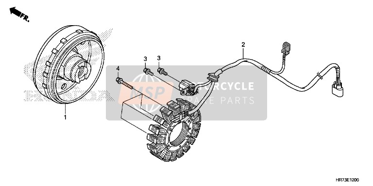 Honda TRX420FA5 2015 Generatore per un 2015 Honda TRX420FA5