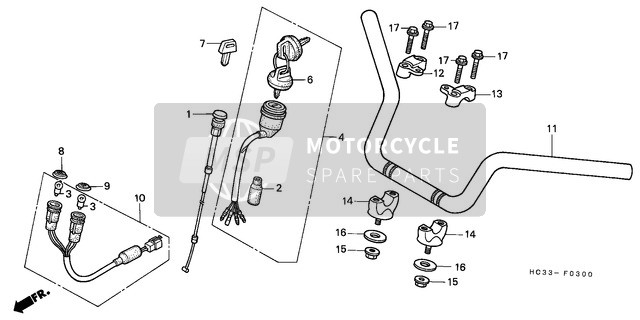 Handle Pipe/Top Bridge