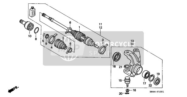 Knuckle (TRX300FW)