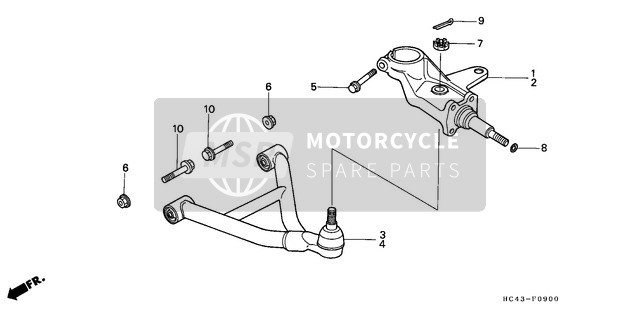 51350HC4010, Teil Wird Ausverk., Honda, 1