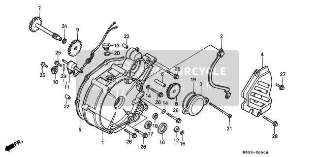 Left Crankcase Cover 1