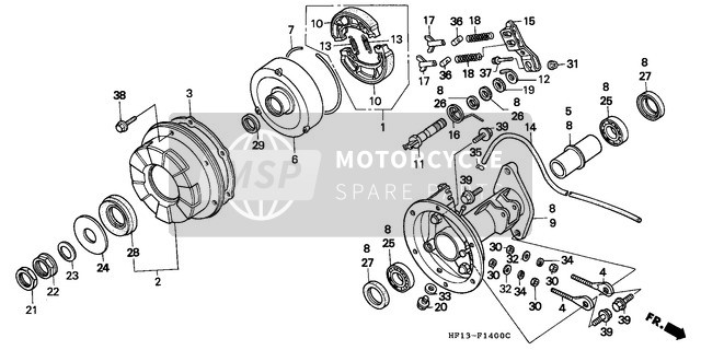 Rear Rem Drum