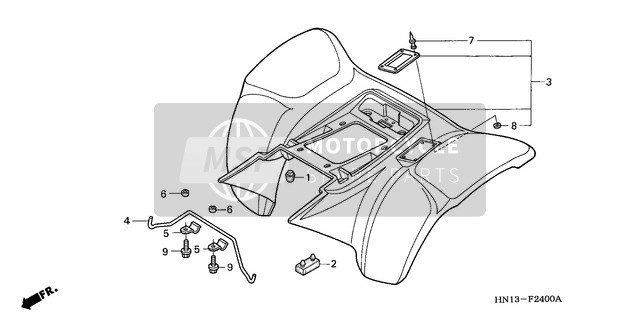 Rear Fender