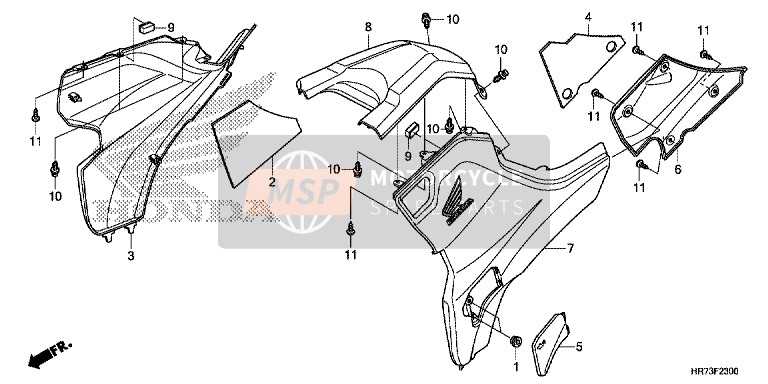 83655HR7C80ZA, Set ILLUST*TYPE1*, Honda, 0