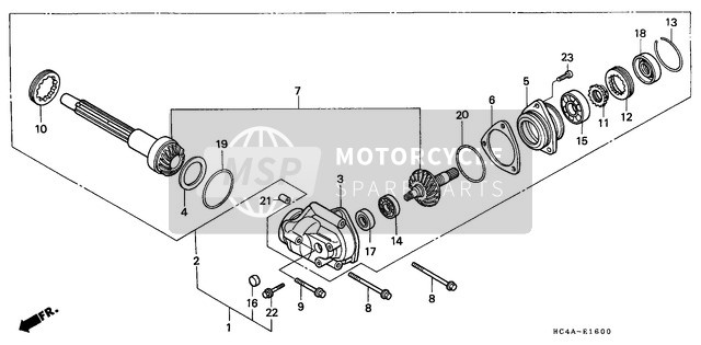 Side Gear Case