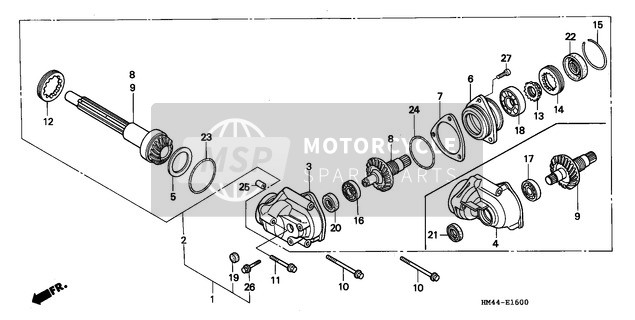 Side Gear Case