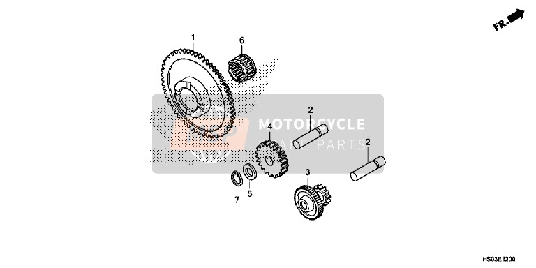 Honda TRX250TM 2016 Starting Gear for a 2016 Honda TRX250TM