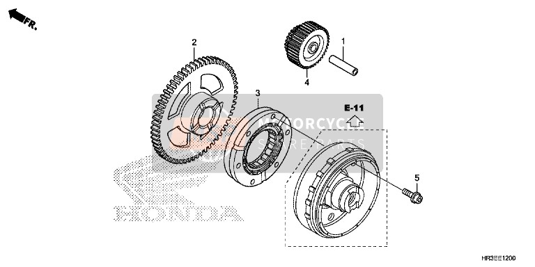 Honda TRX420FM1 2015 Starting Gear for a 2015 Honda TRX420FM1