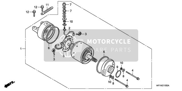 Beginnend Servomotor