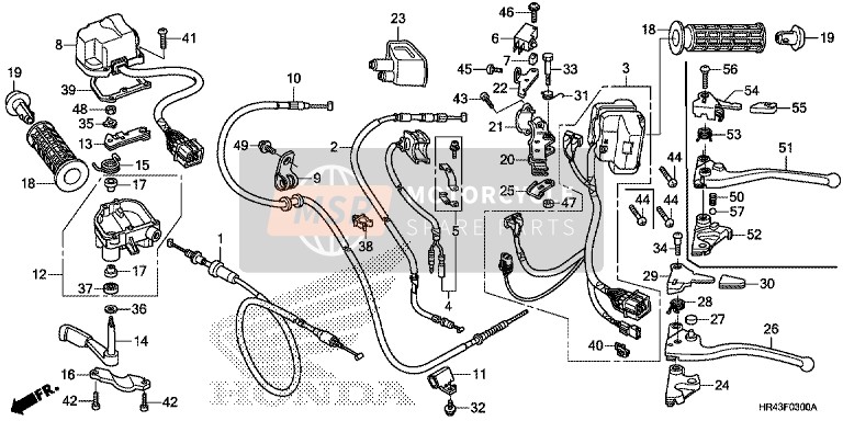 90107HR3A20, Tornillo,  Especial 6mm, Honda, 1