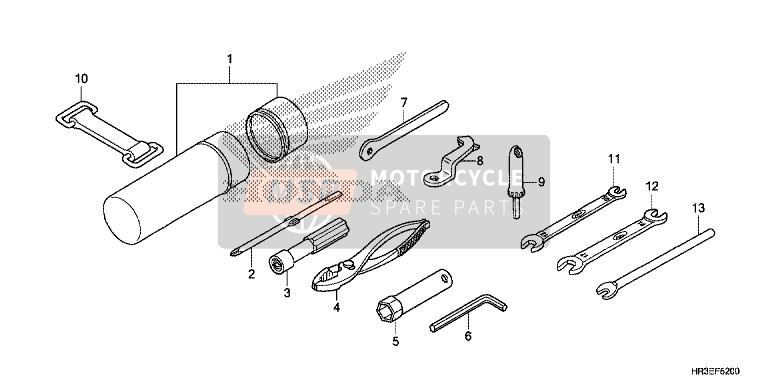 Honda TRX420TE1 2015 Outils pour un 2015 Honda TRX420TE1