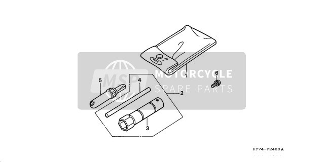 Honda TRX90 1994 Outils pour un 1994 Honda TRX90