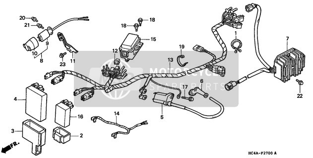 Honda TRX300FW 1995 Cable Aprovechar para un 1995 Honda TRX300FW