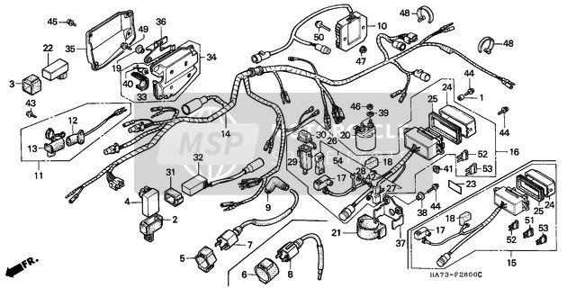 Honda TRX350 1987 Cable Aprovechar para un 1987 Honda TRX350