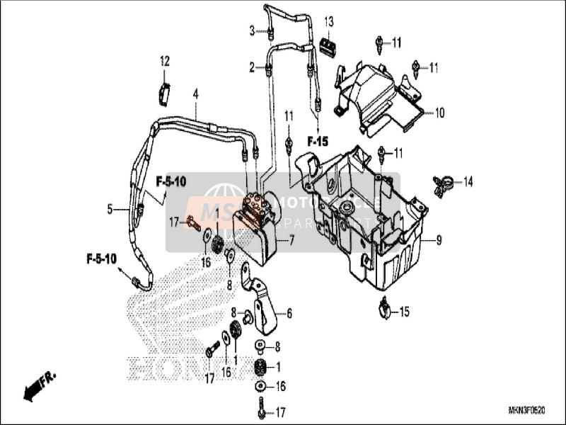 33705KW7900, Rubber A, Taillight Mounting, Honda, 0