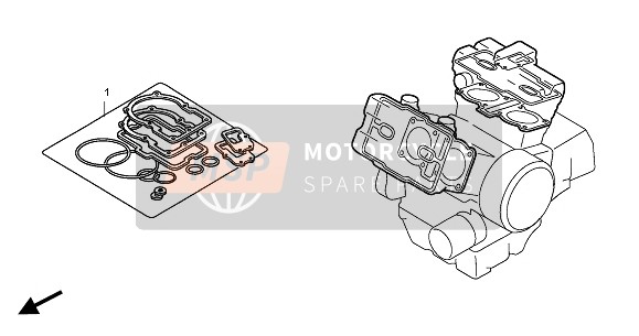 12251MW4003, Gasket,Front Head, Honda, 0