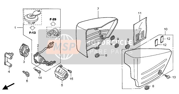 35102MR1000, Base, Combination Switch, Honda, 0