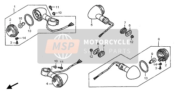 84702KV0670, Collar, Number Plate Bracket, Honda, 0